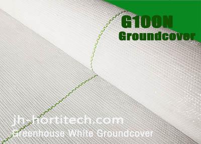 Greenhouse light reflection white ground cover