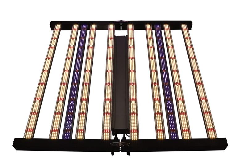 Greenhouse 740w dimmable uv ir best led grow light bar horticulture