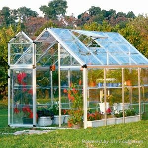 the mini greenhouse