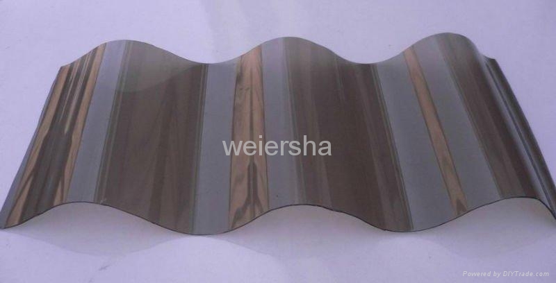 Roma polycarbonate corrugated sheet for greenhouse