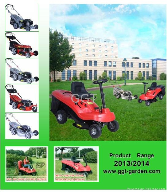 Ride-on lawn mowers