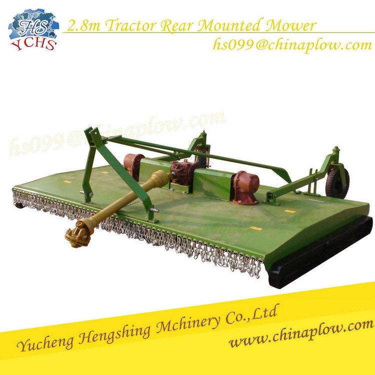Grass cutting machine rear mounted chain mower with high quailty