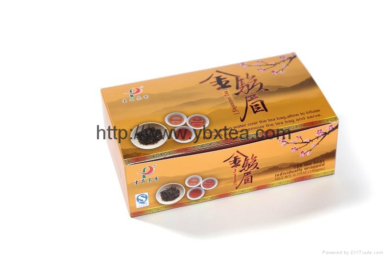 JinJunMei Black tea bag(100 Tea bags/box)