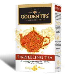 Darjeeling Tea 20 Full Leaf Pyramid Luxury Tea Bags