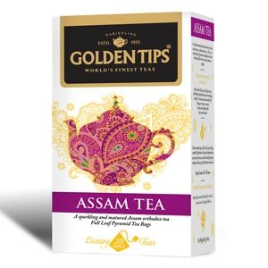 Assam Tea 20 Full Leaf Pyramid Luxury Tea Bags