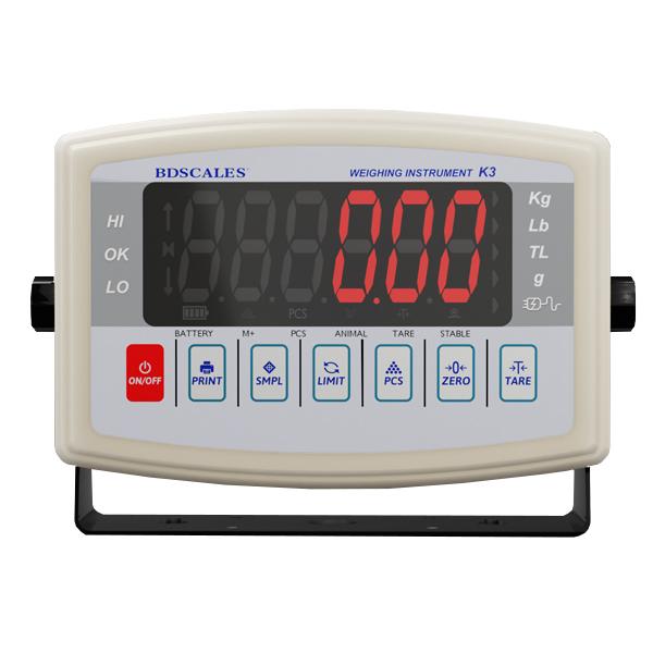 BDS-K1 Truck Scale for Sale White OEM Electronic  Digital Weighing Indicator