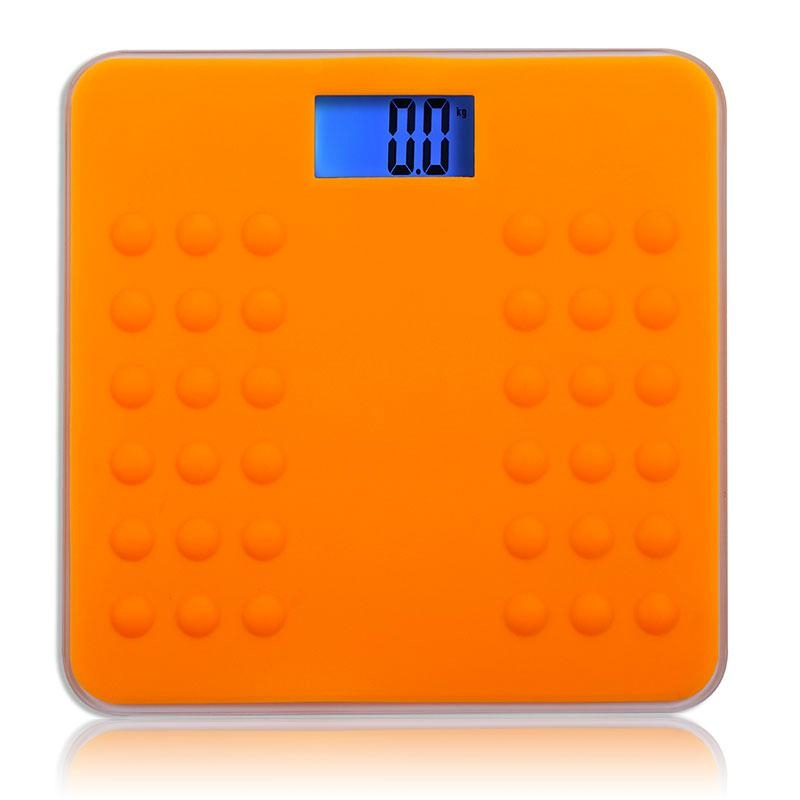 Silicone platform Electronic personal bathroom scale Item HY823S