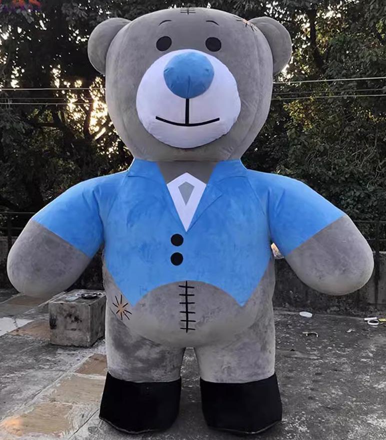 adult teddy bear inflatable costume