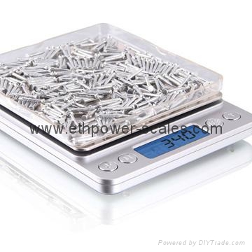 Popular Selling Electronic Pocket Scale, 100g/0.01g, 200g/0.01g, 500g/0.1g