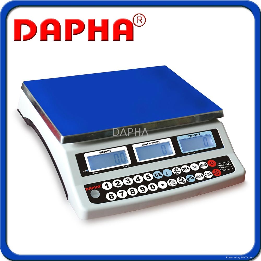 DCA electronic couting scale