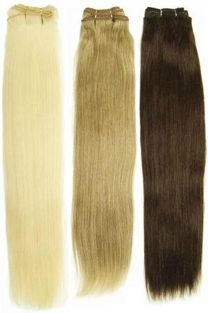 machine-made hair extensions