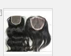 fashional and convenient virgin human hair top lace closure 4"*4", 5"*5.5",front