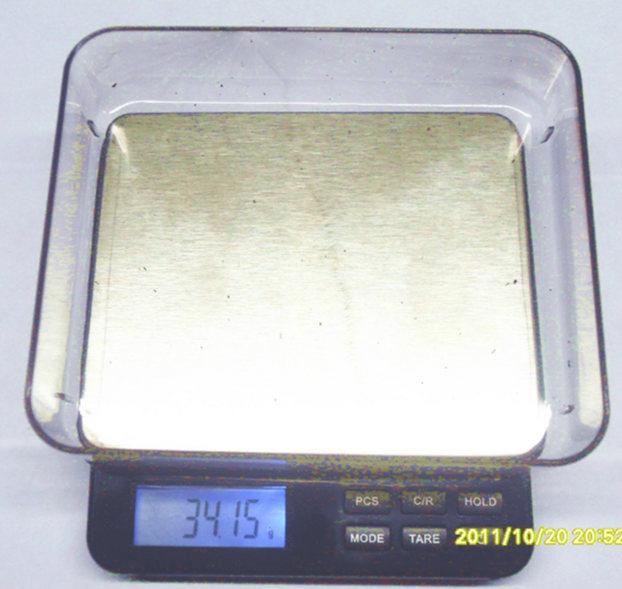 Electronic pocket scale/jewellery scale