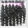 Indian virgin human hair ,natural color,can be dyed ,about 100g/pc