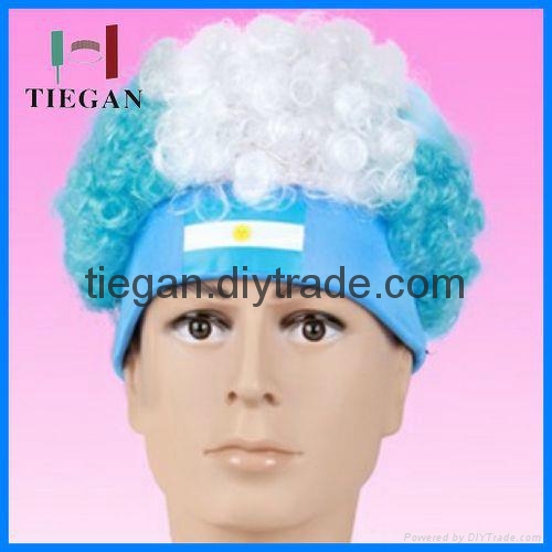 colorful clown wig/Halloween party wig/wholesale cosplay clown wig