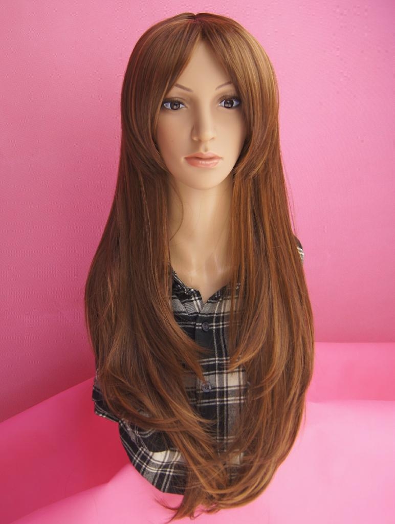 2014 women long hair synthetic wig