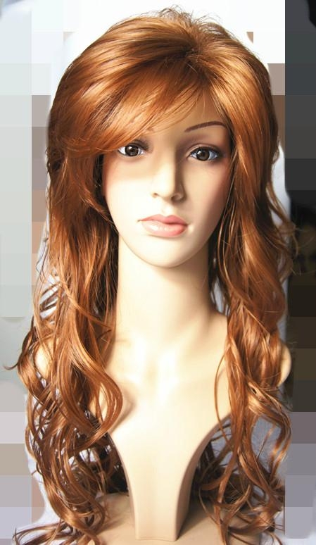 2014 fashion high quality synthetic wig with body wave for women
