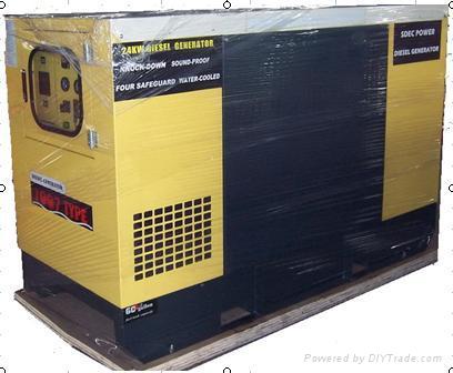 power diesel generator with good engine and alternator