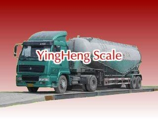export Analog electronic truck scale from YingHeng  Weighing Scale