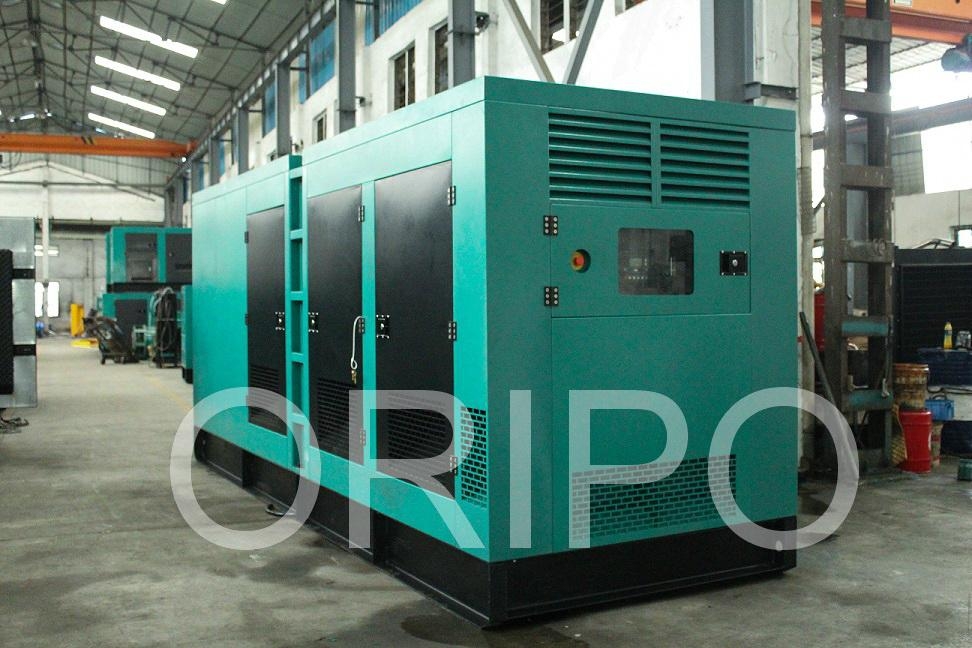 500KW Cummins diesel generator set with high quality alternator