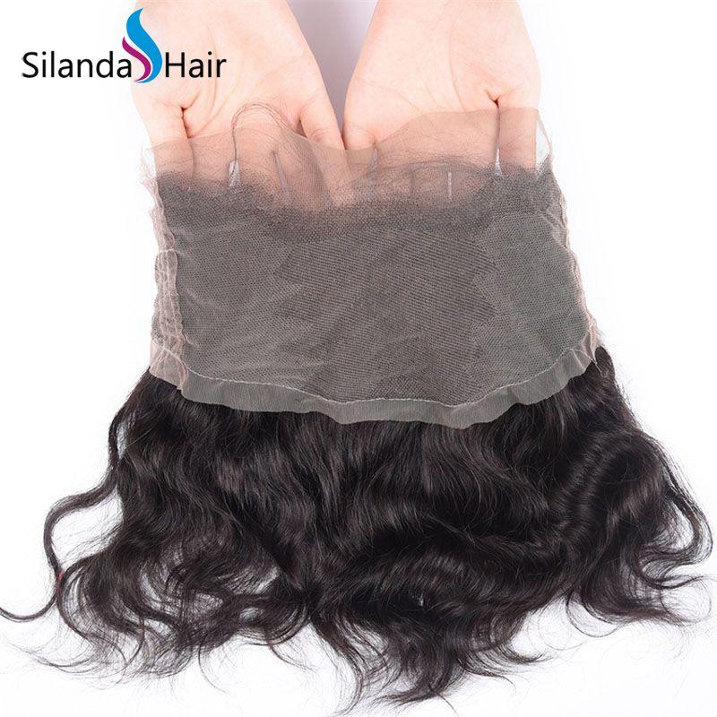 Brazilian Virgin Remy 100% Human Hair 360 Lace Closure #1B Body Wave
