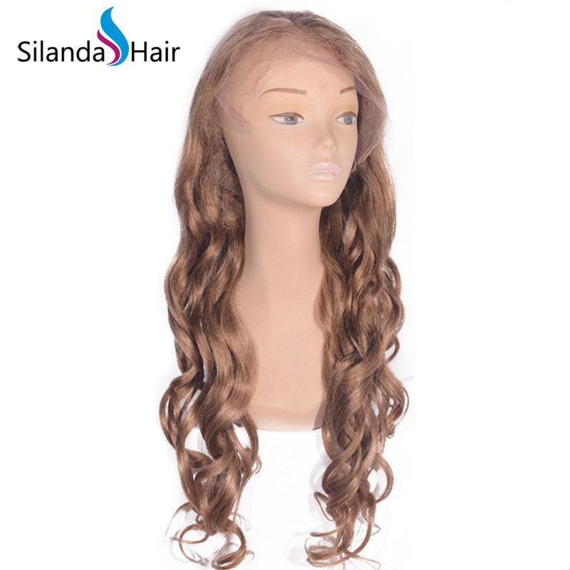 #27 Loose Wave Brazilian Remy Human Hair Lace Frontal Wig