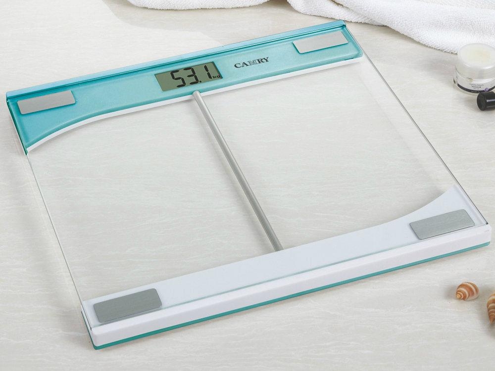 Carmy Electronic Household Body Scale With Glass Housing For Bathroom