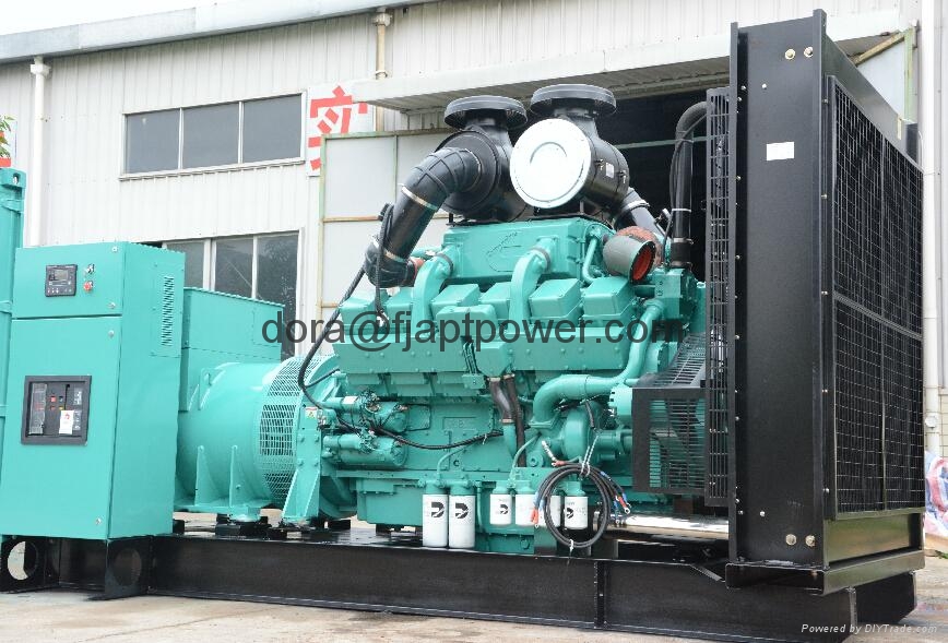 Industrial Diesel Generators Powered by Cummins Engine With 3 Phase Alternator