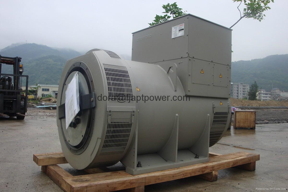 AC Three phase 200kW Alternator for Diesel Generators Brushless 100% Copper