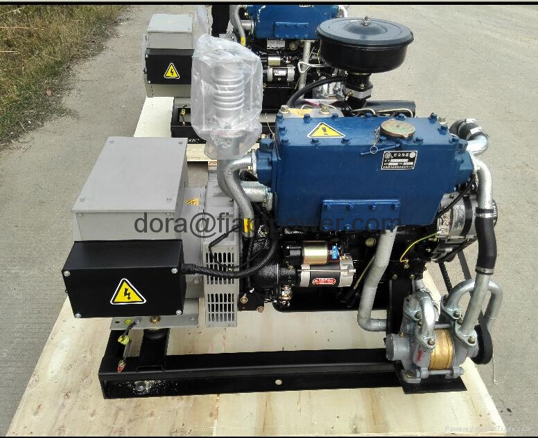 Marine Generator Set with Shangchai Diesel Engine and Stamford Alternator