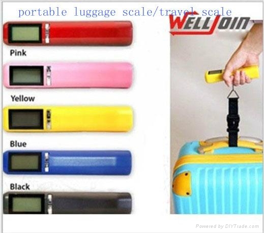 portable  digital electronic l   age  travel  hanging weighing scale