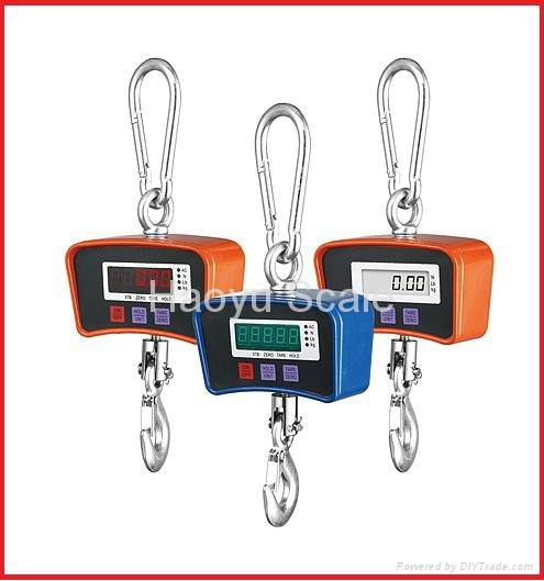 Electronic Digital Hanging Crane Scale 500kg Weight Scale
