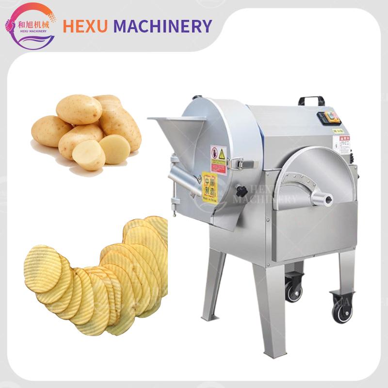 Automatic Potato French Fries Vegetable Cutting Machine Potato Chips Maker