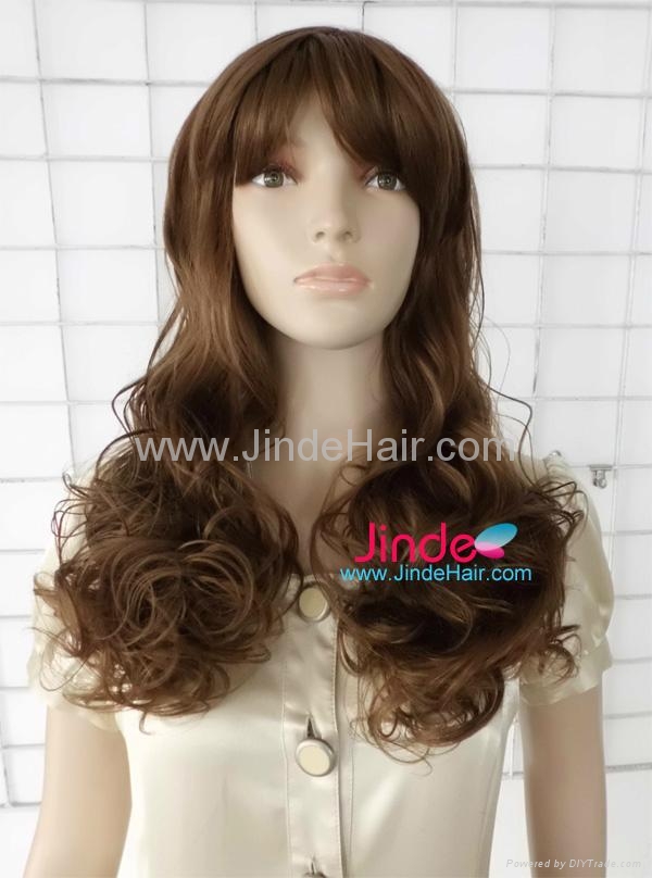 super wave high quality heat resistant fiber synthetic wig