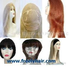 human hair wigs, synthetic hair wigs