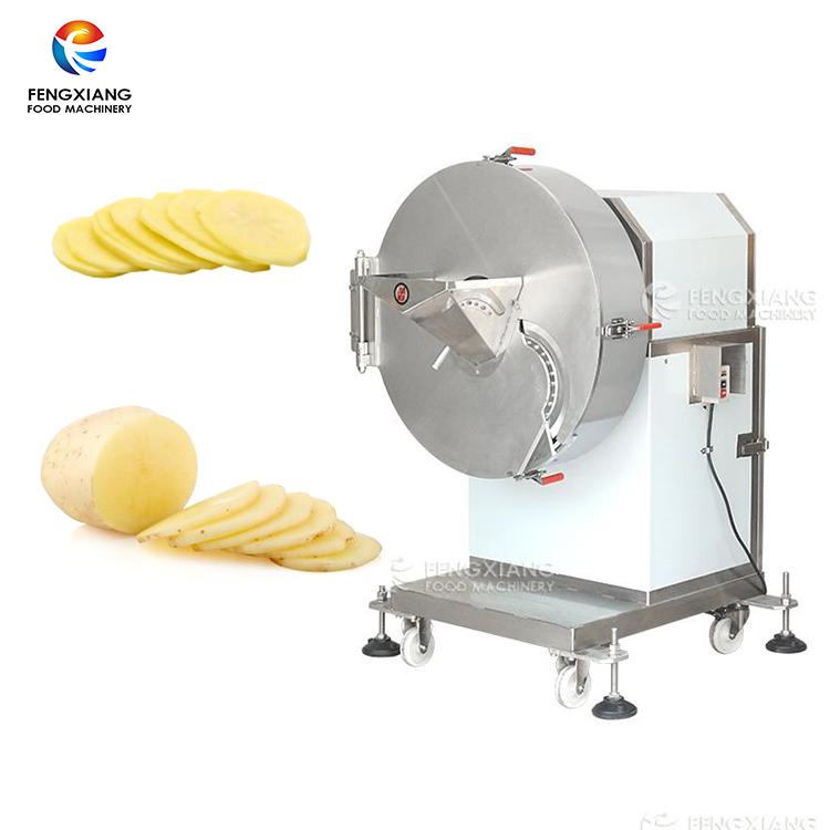 FC-582 Onion Rings Cutting Slicing Machine Potato Chips Cutting Machine