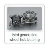 third generation wheel hub bearings