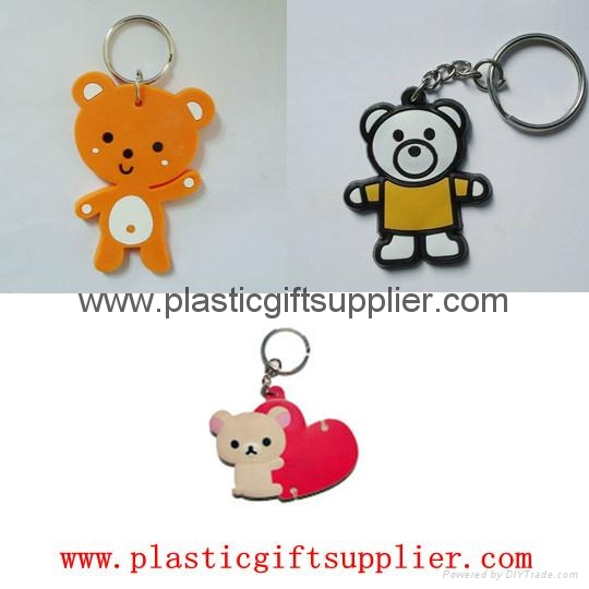 Promotional pvc keychain for lover with your design