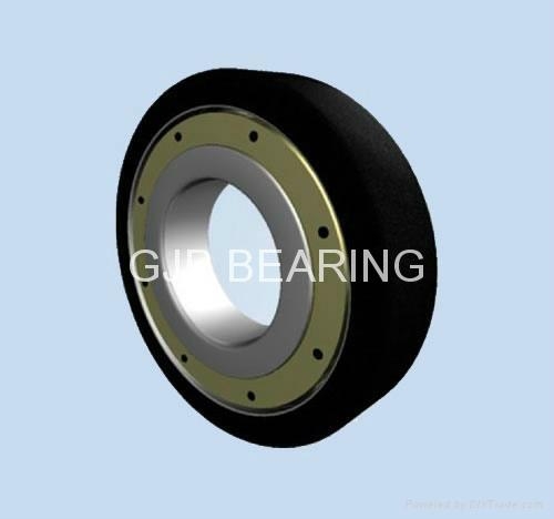 Traction Motor Bearing with Insulating Coating On Outer Race