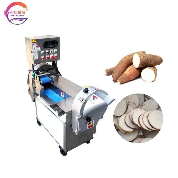 Multi-function Vegetable Cutting Slicing Dicing Machine With Double Head