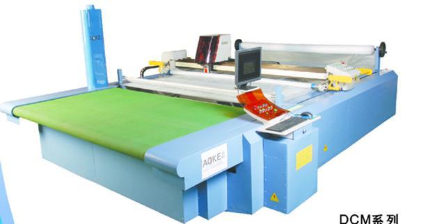 DCM1720-5 multi-layer garment computerized die cutting room flat bed machine