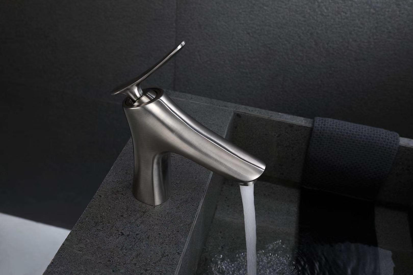 Kaiping Factory Stainless Steel 304 Hot and Cold Basin Faucet