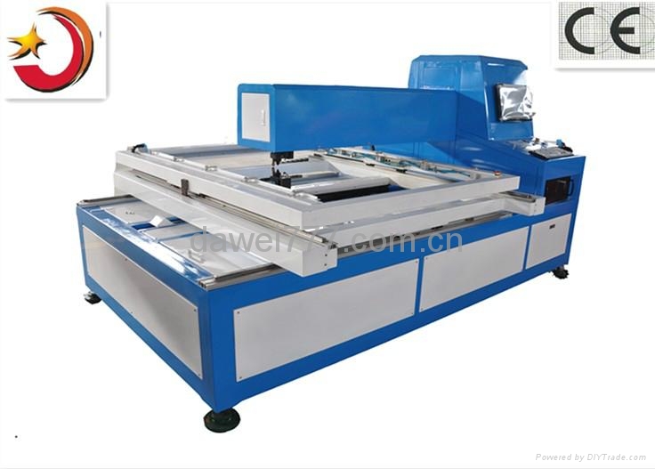 high power laser die board cutting machine DW1215