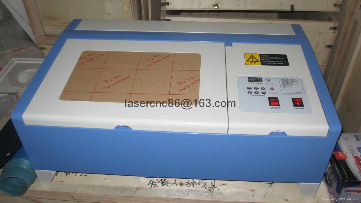 mini 40W laser engraving cutting machine