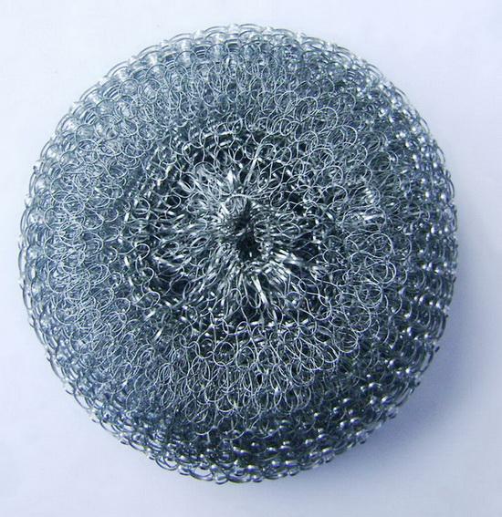 wire mesh iron sponge roll scourer