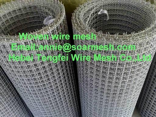 Crimped wire mesh ( Iron wire & Stainless steel)