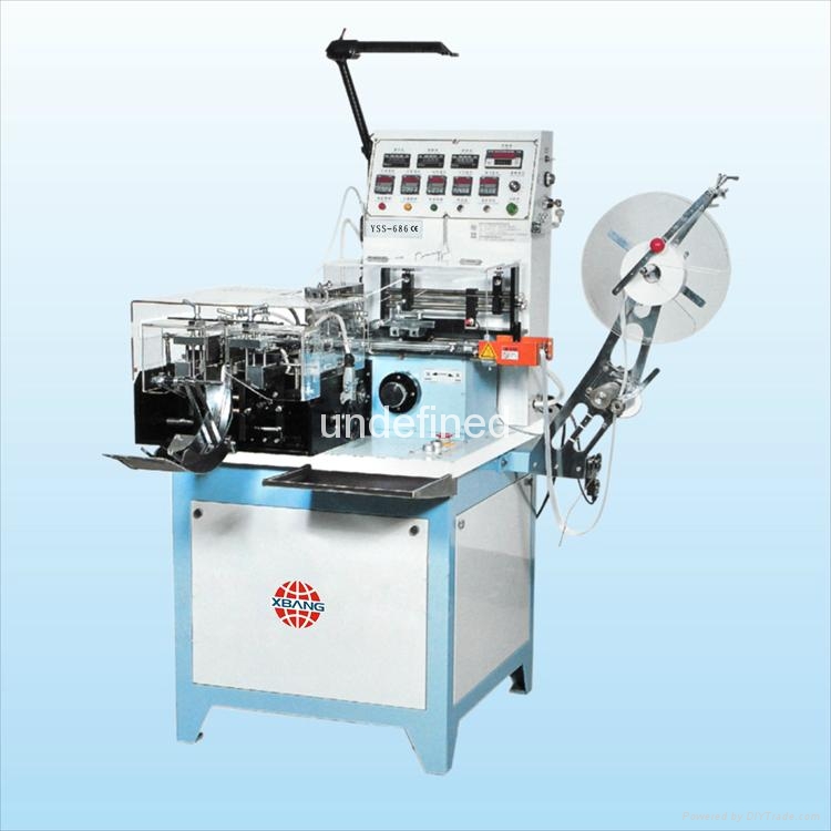 multi-functional label cutting and folding machine
