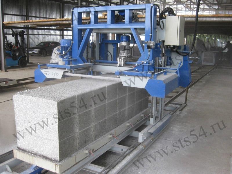 Fully-automatic Concrete Block Cutting Machine
