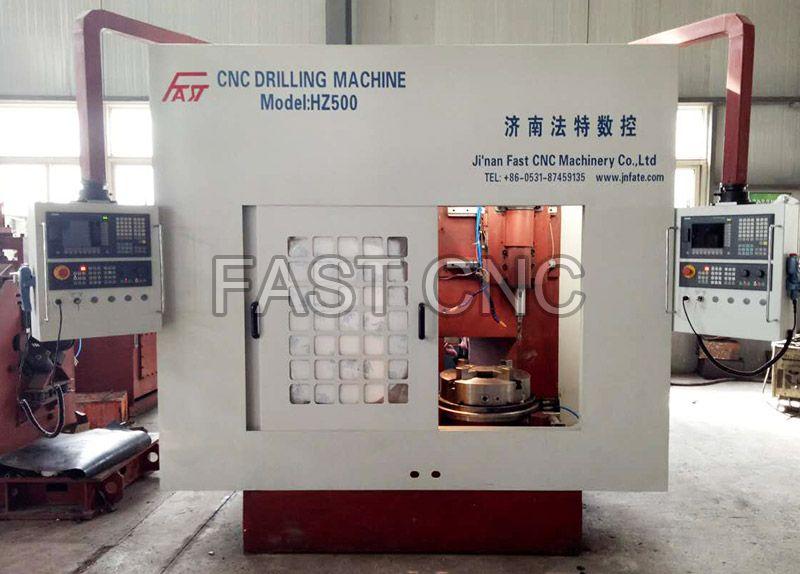 CNC Double-Spindle Flange Drilling Machine Model FLZ500-30-2