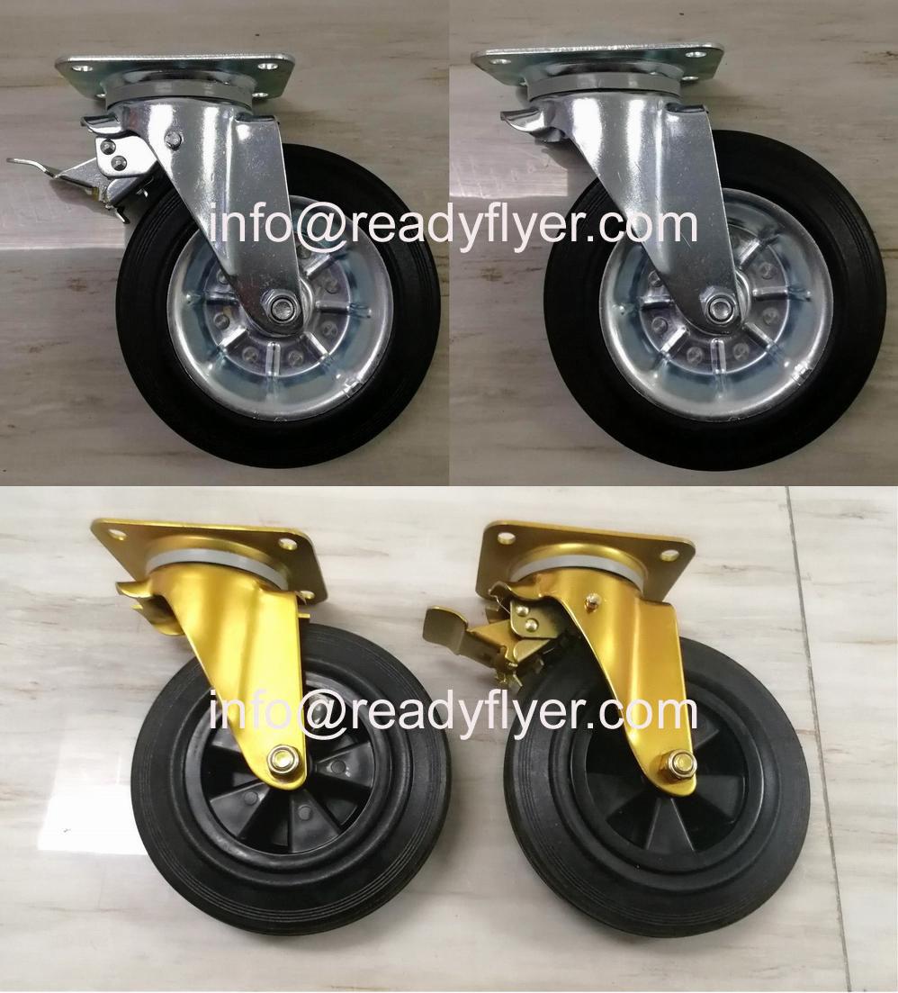 200mm wheel for 1100L waste container